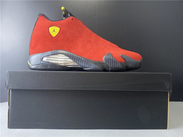 AIR JORDAN 14 RETRO "FERRARI" 654459-670