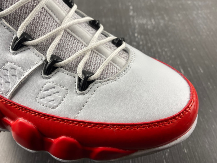 Jordan 9 Retro White Gym Red 302370-160