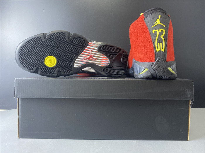 AIR JORDAN 14 RETRO "FERRARI" 654459-670