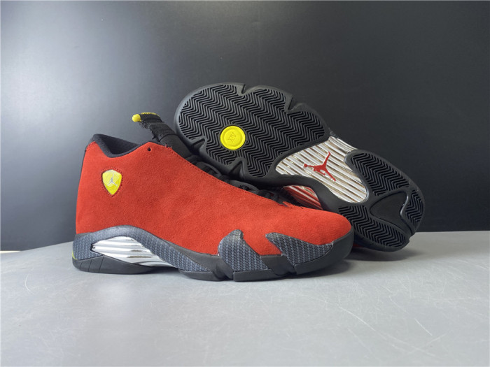AIR JORDAN 14 RETRO "FERRARI" 654459-670
