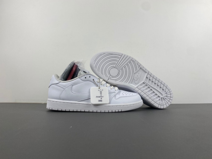 TRAVIS SCOTT X AIR JORDAN 1 LOW WHITE PARTY 240729