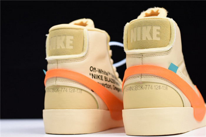 OFW Nike Blazer Studio Mid Pale Vanilla AA3832-700