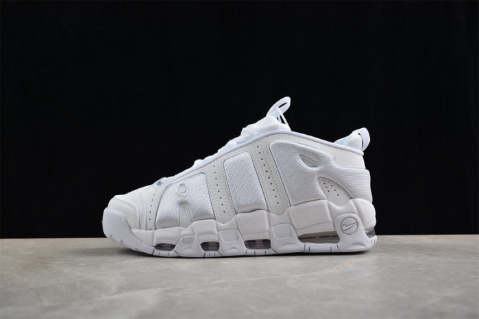 Air More Uptempo Low ''Triple White'' FZ3055-100