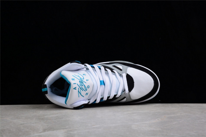 Nike Air Flight 13 Mid White Wolf Grey Tropical Teal Black 579961-102