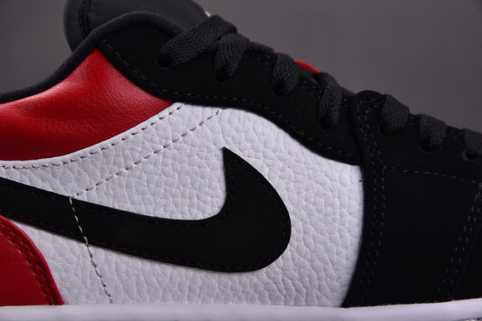 Jordan 1 Low Black Toe 553558-116