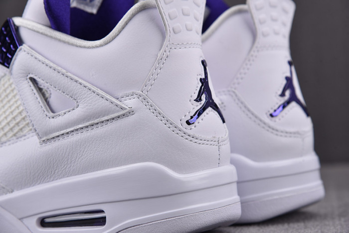 Air Jordan 4 Retro “Pure Money” white purple CT8527-115