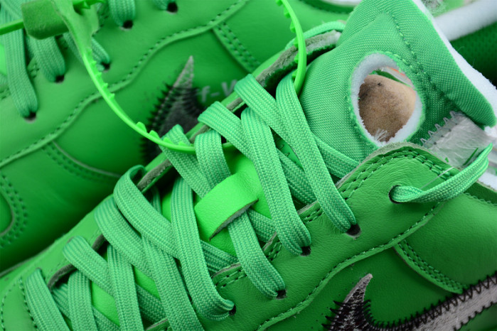 OFW x Nike Air Force 1 Low “Light Green Spark” DX1419-300