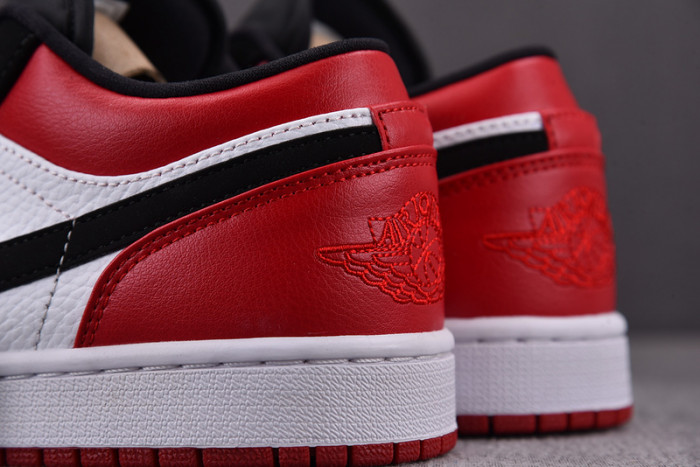 Jordan 1 Low Black Toe 553558-116