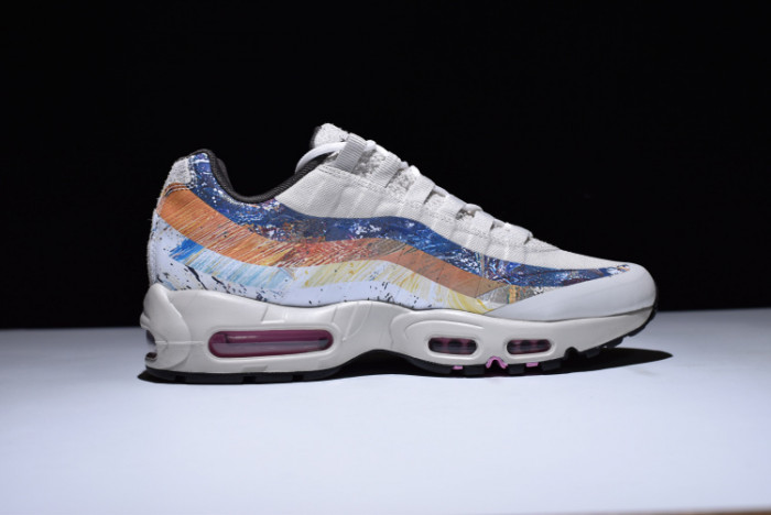 Nike mens Air Max 95 Graphic Prints "DAVE WHITE" 872640-200