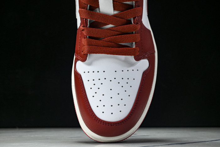 Air Jordan 1 Low Dune Red/White FJ3459-160