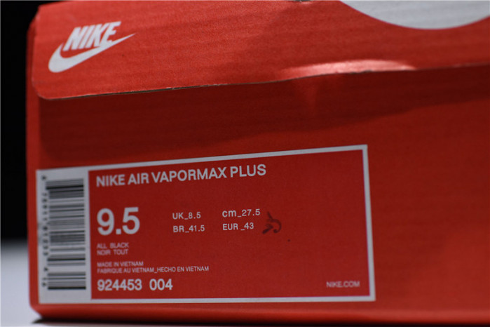 Nike Air VaporMax Plus Triple Black 924453-004