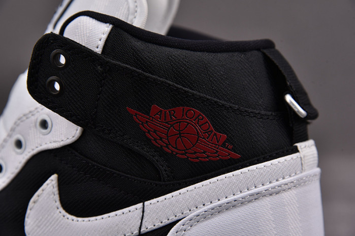 AIR JORDAN 1 MID SE UTILITY BLACK/WHITE-RED DD9338-016