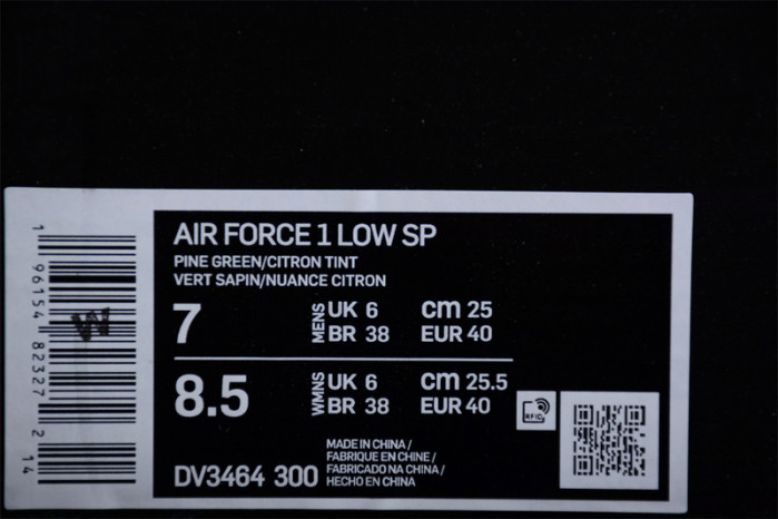 Nike Air Force 1 Low SP AMBUSH Pine Green DV3464-300