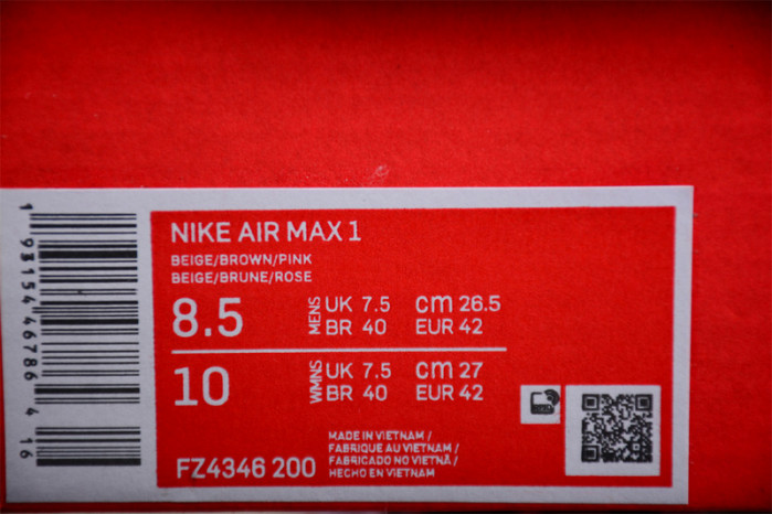 NIKE AIR MAX 1 WMNS "VALENTINE