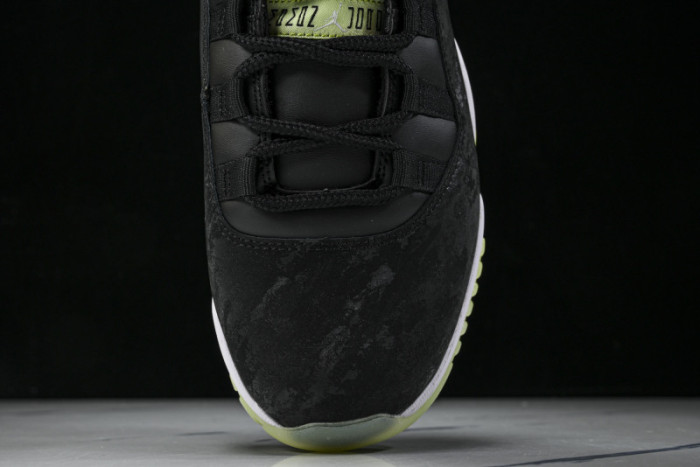 Air Jordan 11 Retro Black Barely Volt (GS) IB1378-001