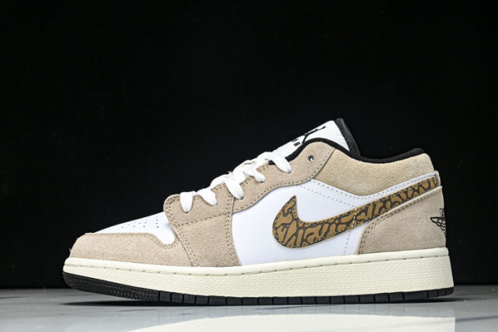 Air Jordan 1 Low SE GS ''Brown Elephant'' DZ5368-201