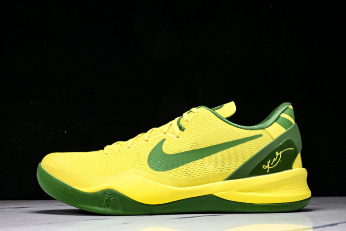 Nike Kobe 8 Protro ''Oregon Alternate'' PE Yellow HO23-HF7485