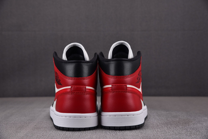 Jordan 1 Mid Gym Red Off Noir (Women