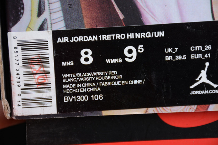 Air Jordan 1 Retro Hi Nrg/un Union X BV1300-106