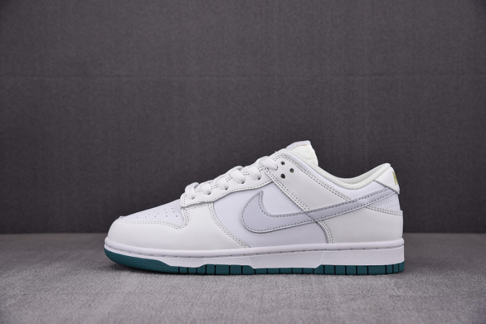 Nike Dunk Low GS White Grey Teal FD9911-101
