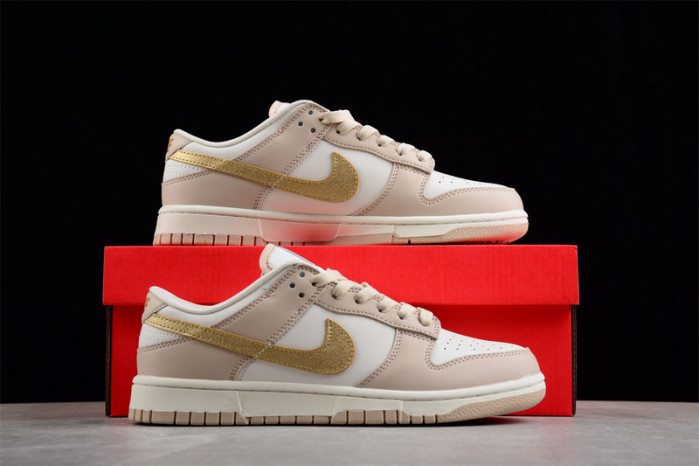 Nike Dunk Low Phantom Metallic Gold (Women