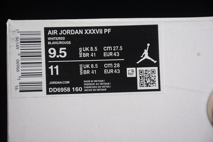 AIR JORDAN 37 HARE DD6958-160