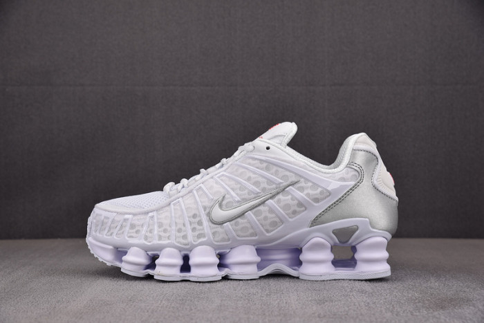 NIKE Wmns Nike Shox TL ''White/Metallic Silver'' AR3566-100