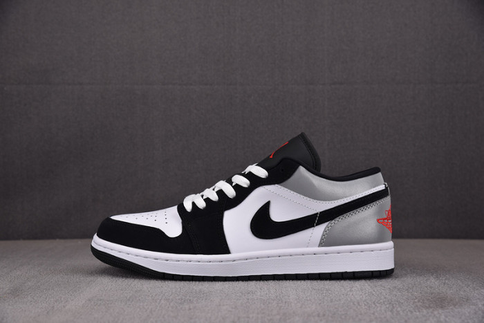 AIR Jordan 1 Low SE ''White Fire Red Black Matte Silver'' HF3148-106