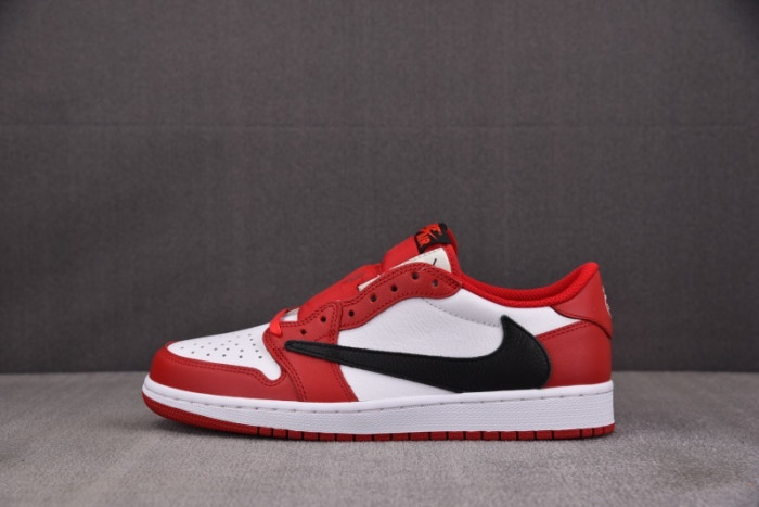 Travis Scott x AIR Jordan 1 Retro Low OG SP White Red DM7866-101