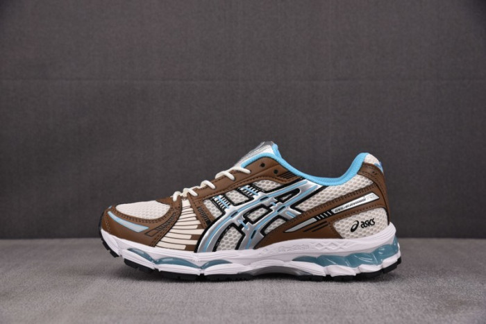 As1cs gel-kayano 12.1 ''brown & blue'' 1203a827-101