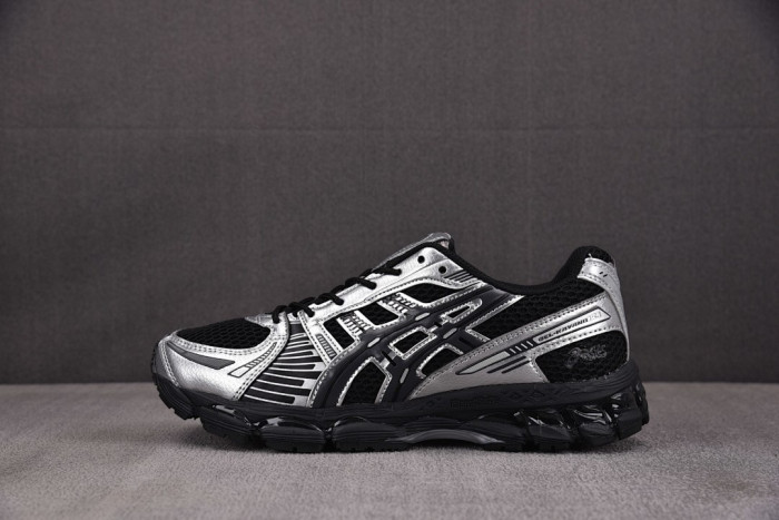 As1cs gel-kayano 12.1 silver black 1203a759-001