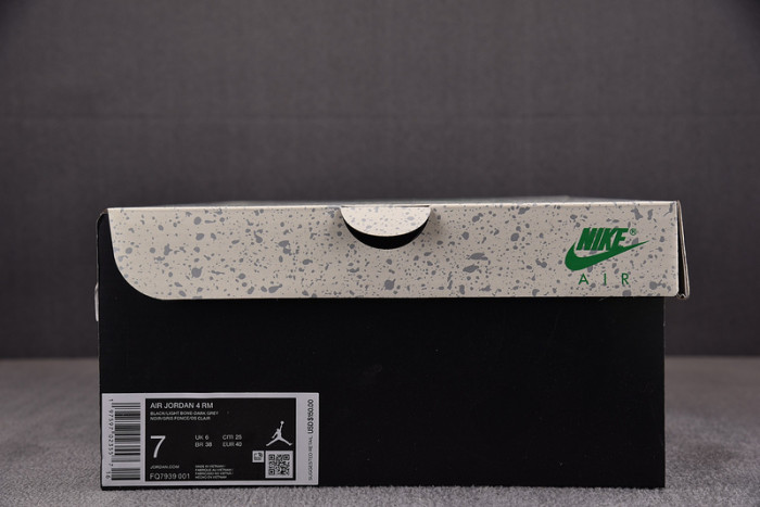 Air Jordan 4 RM “Black/Light Bone” fq7939-001
