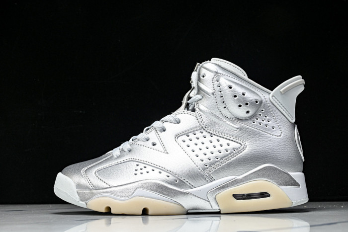PSG x Air Jordan 6 ''Metallic Silver'' IQ5135-001