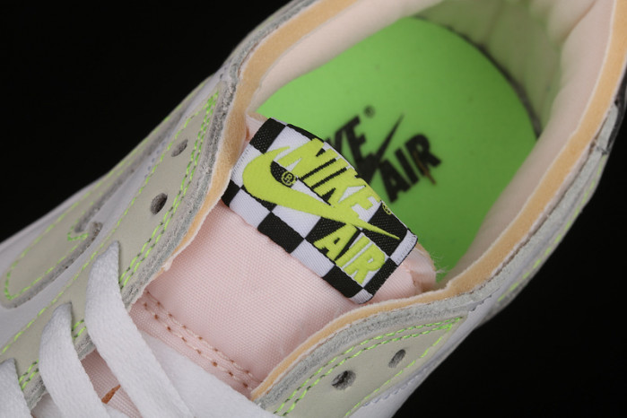 Jordan 1 Retro Low White Ghost Green Black DM7837-10R