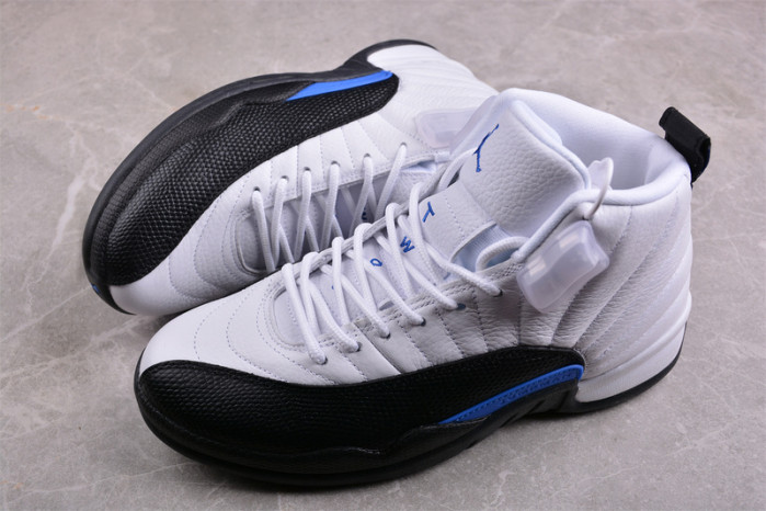 AIR JORDAN 12 RETRO BLACK AND BLUE