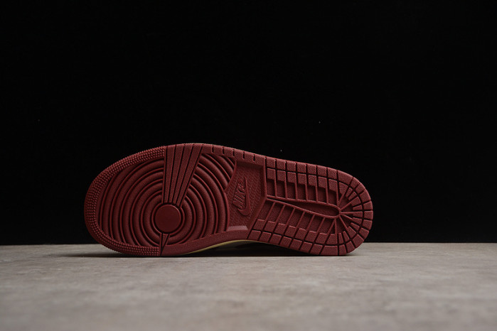 Jordan 1 Mid SE Tiki Leaf Team Red (Women