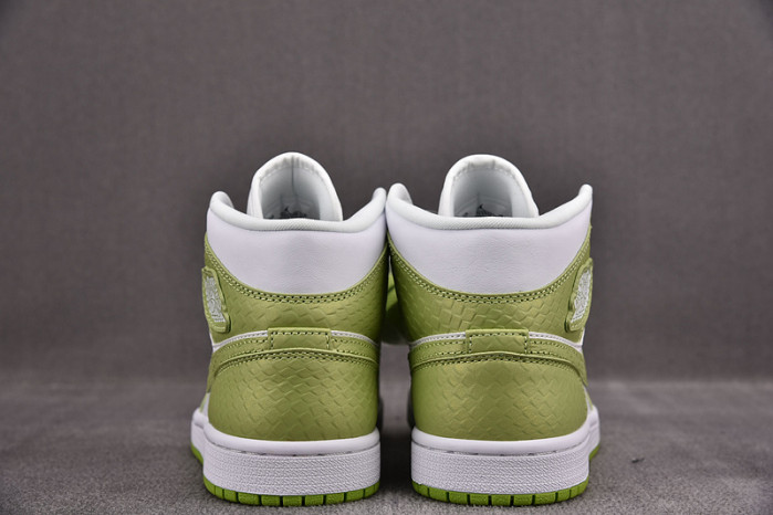Air Jordan 1 Mid Green Python DV2959-113