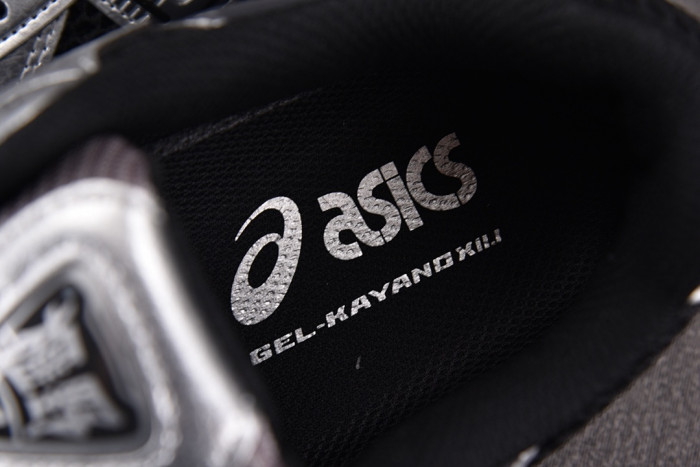 As1cs gel-kayano 12.1 silver black 1203a759-001