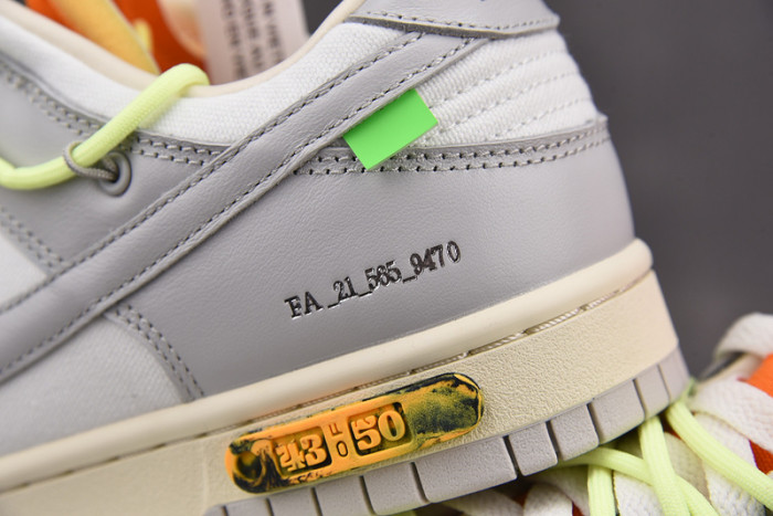 OFW X DUNK LOW “43 OF 50” DM1602-128