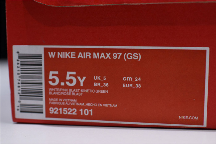 Nike Air Max 97 "south Beach" 921522-101