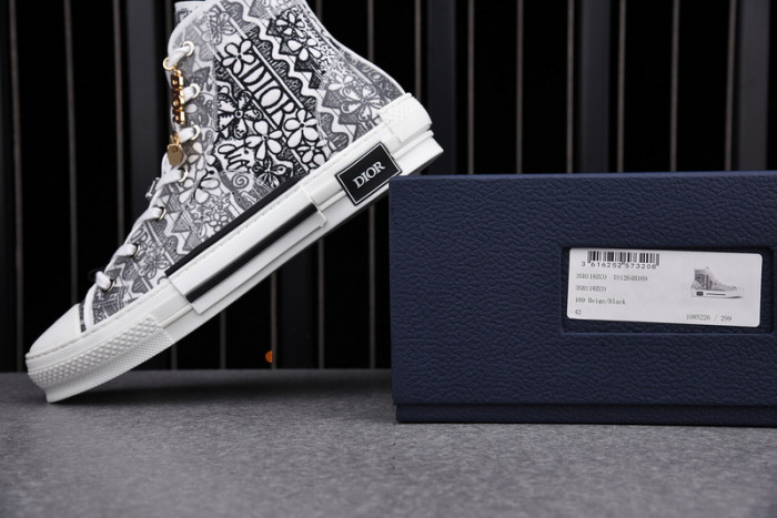 B23 OBLIQUE HIGH TOP SNEAKERS T00480H0534