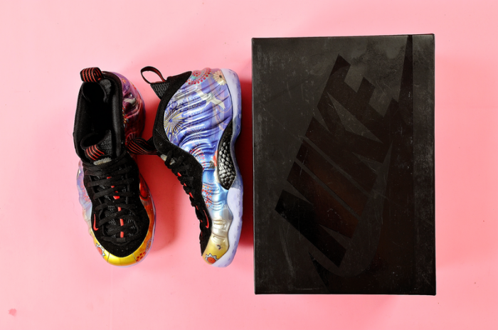 NIKE AIR FOAMPOSITE ONE LNY QS "LUNAR NEW YEAR 2018" AO7541-006