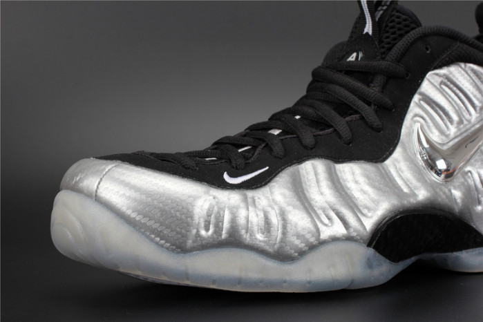 Nike Air Foamposite Pro PRM “Silver Surfer” metallic silver mens 616750-004