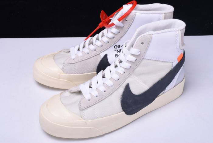 OFW x Nike Blazer MID THE TEN 10 Virgil Abloh AA3832-100