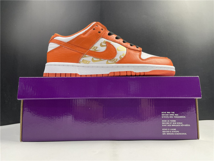 nike sb dunk low S*p*e x nike orange dh3228-181