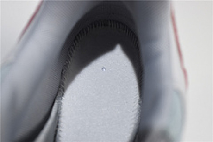 NIKE Air Max 95 Essential Mens White-Grey-Red Running Shoes 749766 103